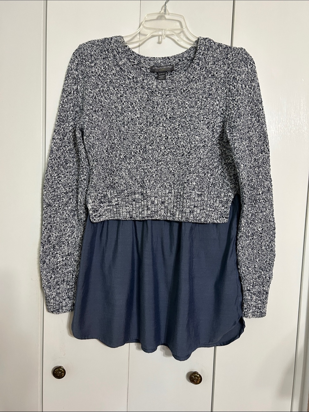 A Pea in the Pod Maternity Knit Top, S